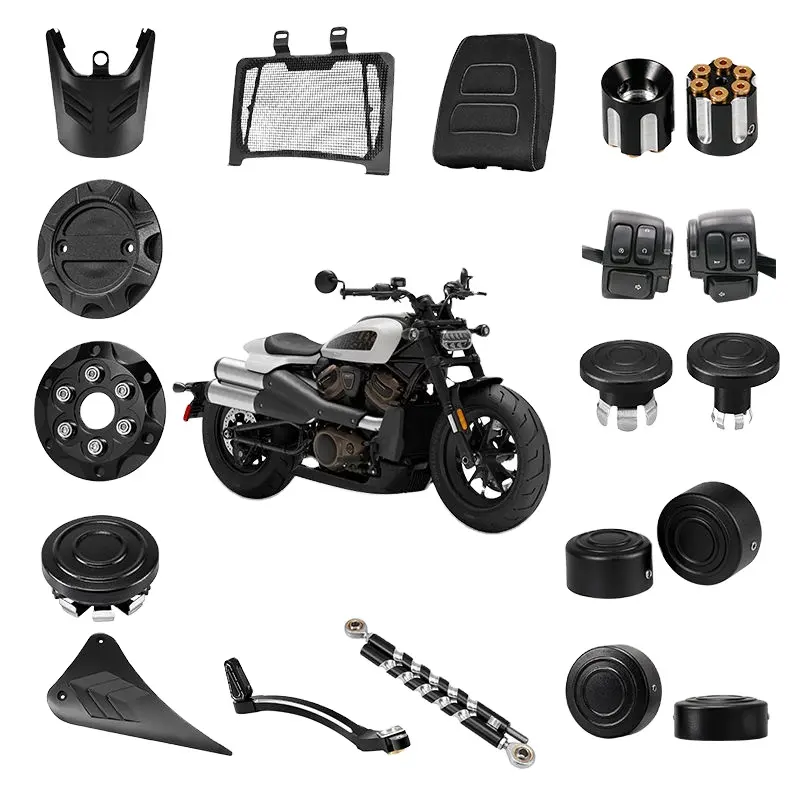 Fabriek Directe Verkoop Groothandel Motorfiets Modificatie Frame Body Cnc Onderdelen Accessoires Voor Harley Davidson Motorfiets