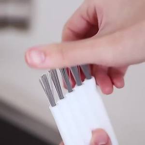 Mini Cepillo de Limpieza Ecológico para Ranuras Curvas Modelo 2222 para Ventanas, Botellas de Agua, Tazas, Espacios, Teclado de Computadora Ouranmi - Product Image 2