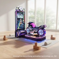 Super Duke Coin Operated Game Machine Arcade Motorcycle 3D Racing Simulator Game Machine English