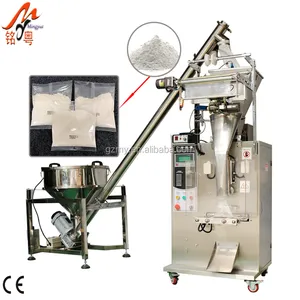 500g Dry Powder Auger Filler Filling Bagging Sealing Machine for Flour / Weighing protein milk powder Packing Equipment 1kg