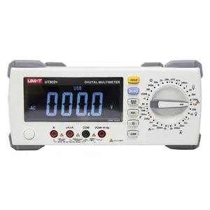 UNI-T UT802 + gamma manuale multimetro digitale da banco misuratore universale elettronico ed elettrico ad alta precisione