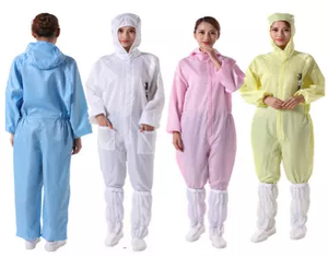 Manteau de laboratoire Esd/vêtements antistatiques <span class=keywords><strong>pour</strong></span> l'industrie alimentaire/manteau <span class=keywords><strong>antistatique</strong></span> <span class=keywords><strong>pour</strong></span> salle blanche - Product Image 3