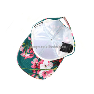 Gorras de Béisbol Deportivas Personalizadas al por Mayor, de Algodón, con Estampado Floral, Gorras Trucker de 6 Paneles, Estilo Urbano - Product Image 4
