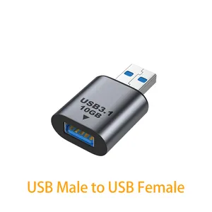 Usb 3.1 Universele Otg Type-C Adapter Usb C Mannelijke Naar Usb Vrouwelijke Interface Voor Usb/Type-C Mobiele Telefoons, Laptops, Tablets, Computer