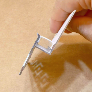 Perfil de Aluminio <span class=keywords><strong>LED</strong></span> Moderno SDW-XF25, Resistente al Fuego, para Techo, sin Marco, Tipo <span class=keywords><strong>Z</strong></span>, Luz de Recessión para Uso en Hoteles - Product Image 6