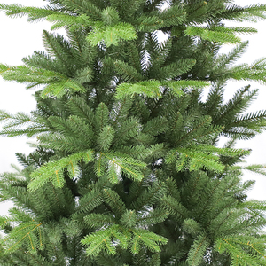 Décorations de Noël en PVC PE Sapin de Noël artificiel de luxe Arbre de Noël en plastique recyclé avec lumières LED - Product Image 5