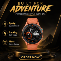 Jam Tangan Pintar Bulat Z123 Layar AMOLED TFT IPS Digital Analog  Panggilan Telepon Pelacak Detak Jantung untuk Olahraga