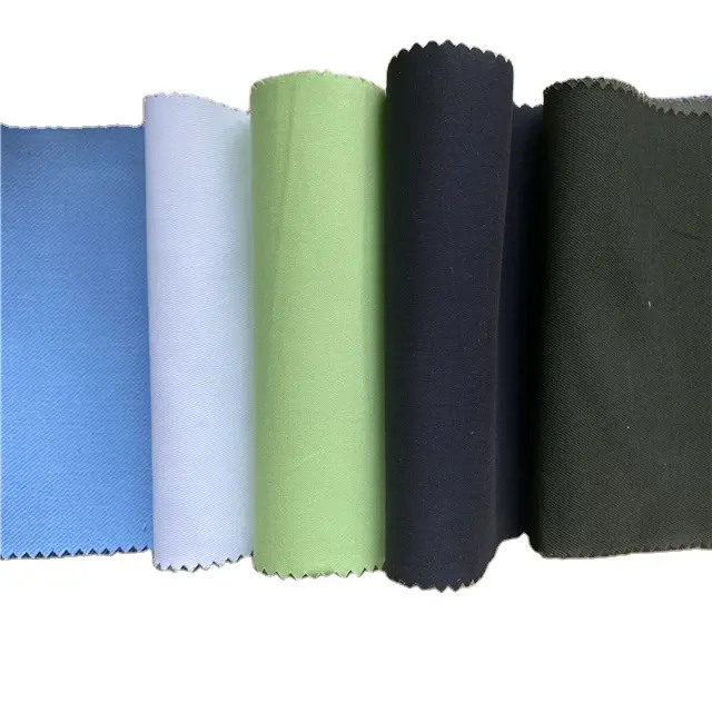 Grosir Stok Jumlah Besar Seprai Tekstil Melar/Kemeja/Kaus/Celana Katun Spandeks Kain Kepar