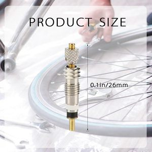 Nouvelle valve française VT 002 en cuivre pour tubeless, tige de valve pour VTT, remplacement et réparation, lèvres françaises standard - Product Image 3