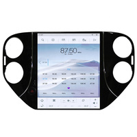 Compatible avec les modèles VW Tiguan 2010-2017 dotés d'un écran vertical IPS de 10,4 pouces, navigation GPS Android, tableau de bord