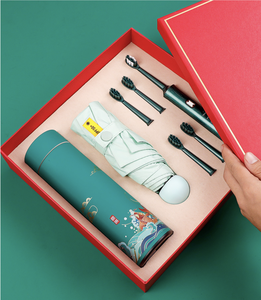 Set de Regalo de Alta Gama, Taza Aislada, <span class=keywords><strong>Cepillo</strong></span> de <span class=keywords><strong>Dientes</strong></span> Eléctrico, Set de Paraguas, Set de Regalo Perfecto para Amigos, Compañeros de Clase y Familia - Product Image 3