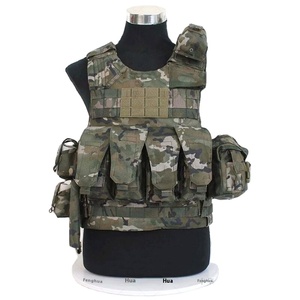 Gilet tactique portable personnalisé de type 21, style mode, sac de poitrine avec fermeture éclair, style d'entraînement en plein air creux - Product Image 3