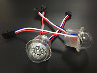 Aidisen - Lumières LED RGB à points de pixels UCS1903 - IP66 - Étanches - Décoration de parc d'attractions en plein air - Lumières à pixels