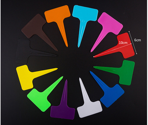 Etiquetas <span class=keywords><strong>de</strong></span> Jardín Tipo T, Resistentes al Agua, Moldeadas por Inyección <span class=keywords><strong>de</strong></span> PP, con Colores Personalizables, 100 Unidades por Bolsa - Product Image 3