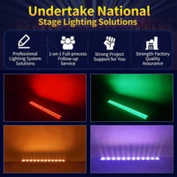 Barre lumineuse LED RGB à pixels à haute luminosité économique, contrôle DMX512, boîtier métallique, puissance 120W, certifié CE/ROHS, prend en charge les commandes OEM en gros