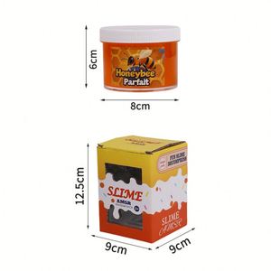 Cross-border Hot Sale <b>Slime</b> Bee Bullhead Glue Diy Crystal Mud Toy Sparkling Glue Toy Extrusion and Decompression Toy - Product Image 6