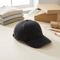 Gorra de 5 Paneles de Algodón Lavado, Ajustable, con Visera Curva, Estilo Casual y Deportivo