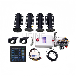 Sistema de Elevación Automática para <span class=keywords><strong>Ford</strong></span> Transit, Kit Completo de Sistema de Nivelación Automática Hidráulica con 4 Patas Telescópicas - Product Image 3