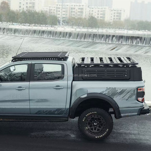 Copertura per Cassone Pick-up <span class=keywords><strong>Ford</strong></span> <span class=keywords><strong>Ranger</strong></span> T8 in Alluminio Leggero, Impermeabile, con Barre Trasversali e 3 Porte Apribili - Product Image 2