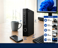 Mini-ordinateur de bureau Barebone Tiny Optiplex 5090 11e génération, propre, sans rayures, grade A, testé et fonctionnel