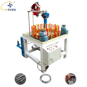 CE Big Diameter Marine Rope Braiding Machine 48 Spindle High Speed Braiding Machine With Take-up Rack