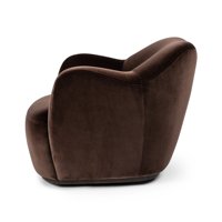 Fauteuil de luxe italien de designer, fauteuil de relaxation individuel en tissu durable, de haute qualité, fabriqué à la main, avec dossier incurvé, pour salon