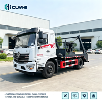 Promotion : Camion à benne basculante Dongfeng D3 EURO 5, Camion compacteur de déchets 4x2, Prix camions à ordures, Camion compacteur de déchets