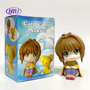 Figurines <span class=keywords><strong>Manga</strong></span> 8-10cm Statues Kero Spinel Figurine Mignonne Anime Ornement de Bureau de Voiture Modèle Cadeau Collection - Product Image 3