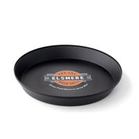 Plateau de service rond en plastique antidérapant avec impression de logo personnalisé Plaque de bar antidérapante Plateaux à bière PS pour la promotion
