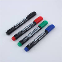 10 pièces/ensemble de stylos marqueurs pour tableau blanc à base d'eau, stylos marqueurs de plumes colorées, fournitures scolaires, papeterie
