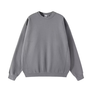 Felpa Girocollo Unisex di Alta Qualità 360G GSM in Cotone Personalizzata Oversize per Uomo - Product Image 2