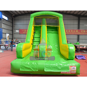 Château gonflable commercial sur mesure pour enfants, combo toboggan aquatique gonflable extérieur thème animaux de la <span class=keywords><strong>jungle</strong></span> pour adultes et enfants - Product Image 2