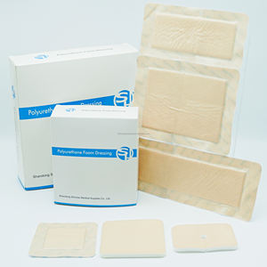 Fournitures médicales Pansement avancé Pansement en mousse de silicone pour soins des plaies avec bordure souple - Product Image 4