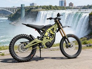 Vélo électrique Surron Light Bee X 2026 pour les passionnés de tout-terrain, 8 kW de puissance de pointe, 196 lb-pi de couple, 0 à 50 km/h en 2,7 s, autonomie de 80 km, Phantom - Product Image 2