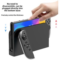 Casing Switch 2 Anti Benturan Anti Debu Transparan Pelindung Ergonomis Pegangan Nyaman Bahan PC Keras TPU Grosir