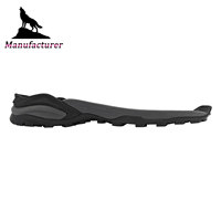 Wolf Brand Semelle en caoutchouc pour l'extérieur Semelle en caoutchouc de randonnée antidérapante Semelle extérieure en TPU imperméable pour bottes de randonnée extérieure en caoutchouc MD