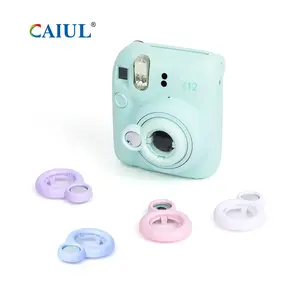 富士フイルムInstax Mini12用の新しいカラーカメラアクセサリーインスタントカメラSelfieクローズアップレンズ