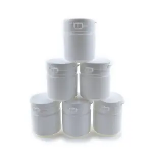 Tùy Chỉnh 30Ml 60Ml Trắng HDPE Rỗng Vitamin Container Viên Nang Thuốc Bao Bì Nhựa Nhai Kẹo Cao Su Chai Với Nước Mắt Có Nắp Đậy - Product Image 1