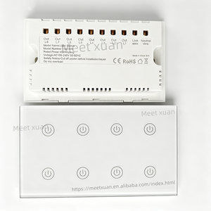 Interruptor Inteligente WiFi Tuya de 8 Canales con Monitor de Energía, Requiere Cable Neutro, Compatible con Smart Life, Google Home, Alexa y Alice - Product Image 6