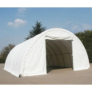 Industrial Grade Hangar Tent Storage Shed <b>Garage</b> Tent with PVC Cover and Steel Truss for Aircraft and Machinery Shelter - Product Image 3