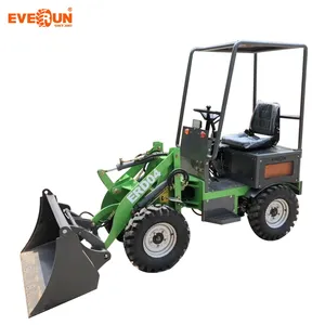 0.4ton erel04 Mini Điện kết thúc trước bánh loader với phím điều khiển điện