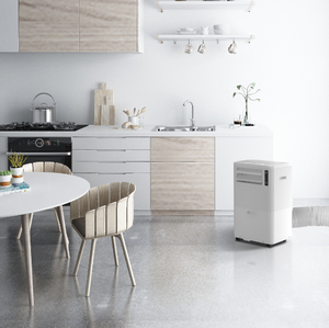 Chiqq Class A +++ Xách Tay AC 9000BTU 220V R410a Màu Trắng Sinh Thái 1HP Di Động Aircon Làm Mát Chỉ Nhỏ Homeuse Phiên Bản Tiếng Anh - Product Image 2