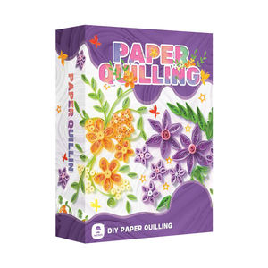 ชุดวาดภาพกระดาษสีสันสดใสสำหรับเด็ก ชุดทำภาพวาดด้วยมือ ของเล่นงานฝีมือเพื่อการศึกษา - Product Image 1