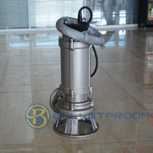 Bulletproof Stainless Steel AC Motor 3 Phase Submersible Sewage <b>Pump</b> 100m/h Flow 30m Head Industrial Mining Use ODM/OEM - Product Image 4