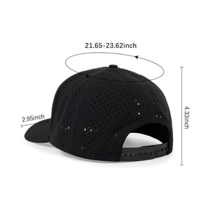 Waterproof Polyester Baseball Cap 6-Panel Fitted Breathable Outdoor Casual Custom Quick Dry Snapback Trucker <b>Golf</b> <b>Hat</b> For Men - Product Image 3