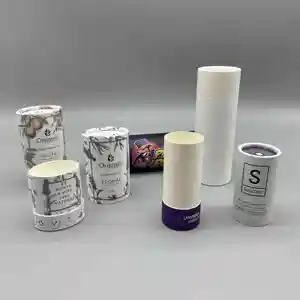 Tubo de papel para dulces, Chocolate, embalaje de té de grado alimenticio ecológico, nuevo diseño, 2023 - Product Image 1