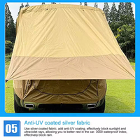Auvent de toit pliable ultra-léger de haute qualité pour camping-car, SUV et véhicule tout-terrain