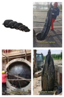 Bouchon en caoutchouc gonflable haute pression pour canalisation pneumatique bloquant l'eau bouchons de tuyau d'airbag accessoires de tuyau de fournitures marines