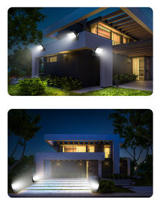 200W Lamps Sensor Street Light Energy Saving Lamp Flood Outdoor Lighting Floodlight Power System Controller Light - Product Image 4