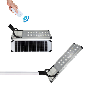ไฟถนนโซลาร์เซลล์ LED อลูมิเนียมอัลลอยด์ กันน้ำ IP65 แสงขาว 5000K พร้อมเซ็นเซอร์ตรวจจับความเคลื่อนไหว สำหรับภายนอกอาคาร ประเภทที่ 3 85lm/W รับประกัน 10 ปี - Product Image 2